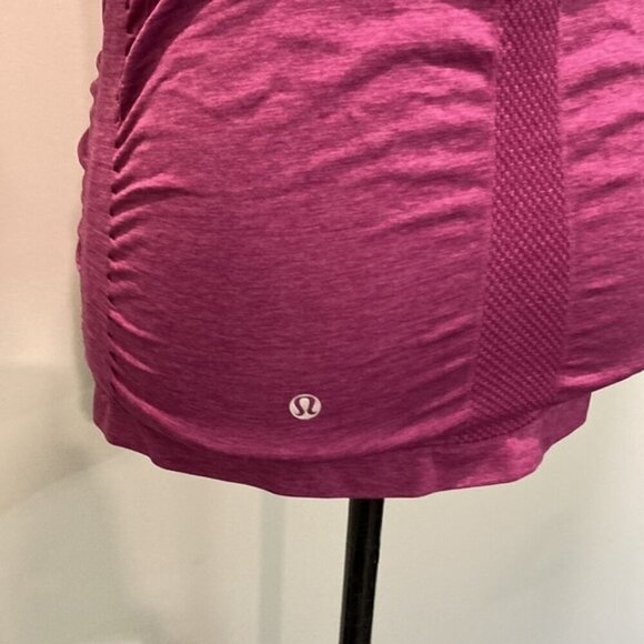 LULULEMON In the Flow Tank Purple Tank Top Size 10 - Picture 7 of 15